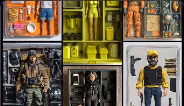 3D Pop Art Figure