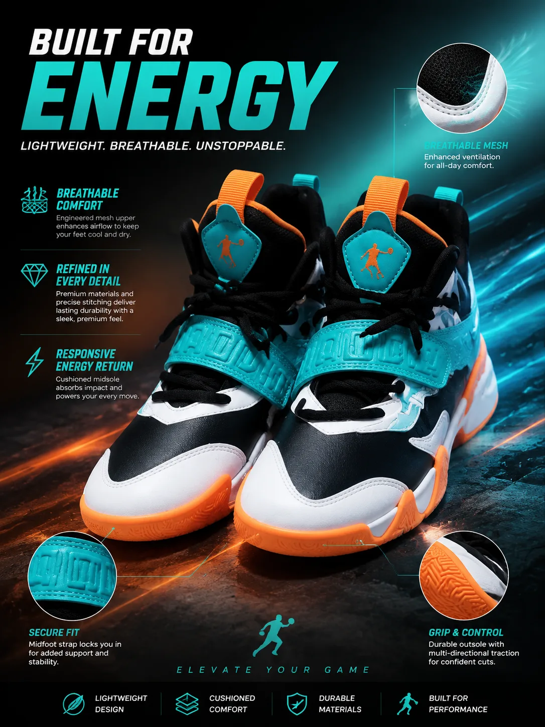 Sneaker Campaign Poster